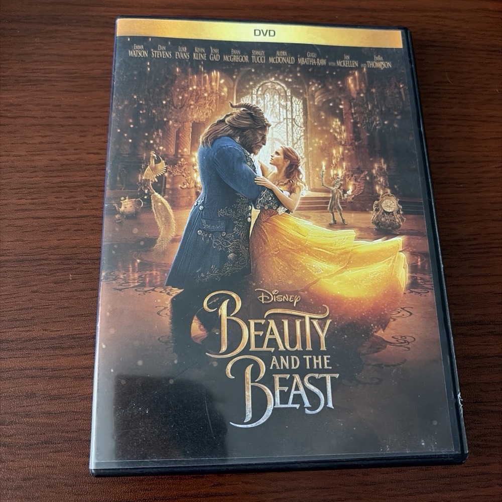Beauty and the Beast DVD 2017 Disney Movie